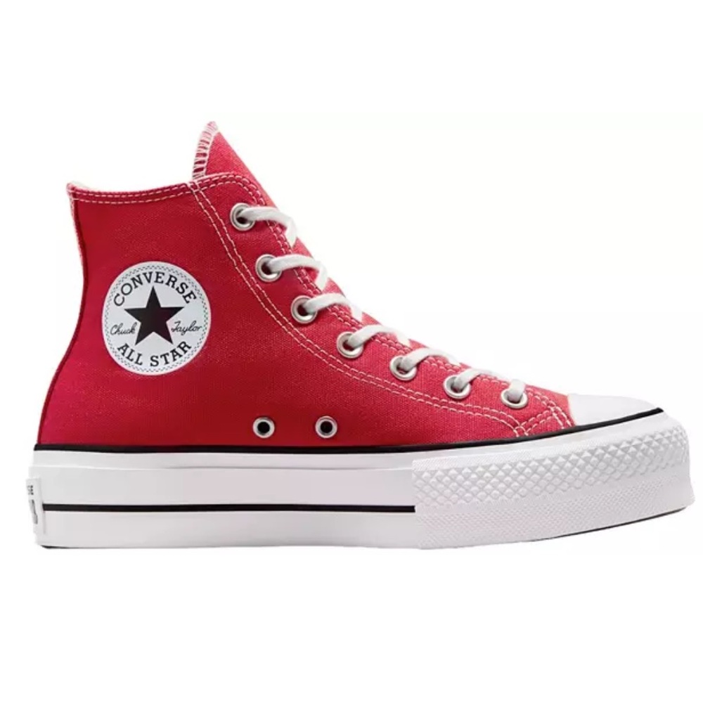 Red High Top Converse